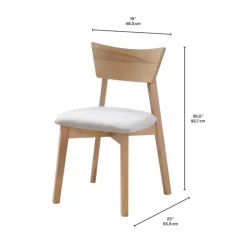 Arboit Poitras Chairs (Set of 2) - Greige Discount