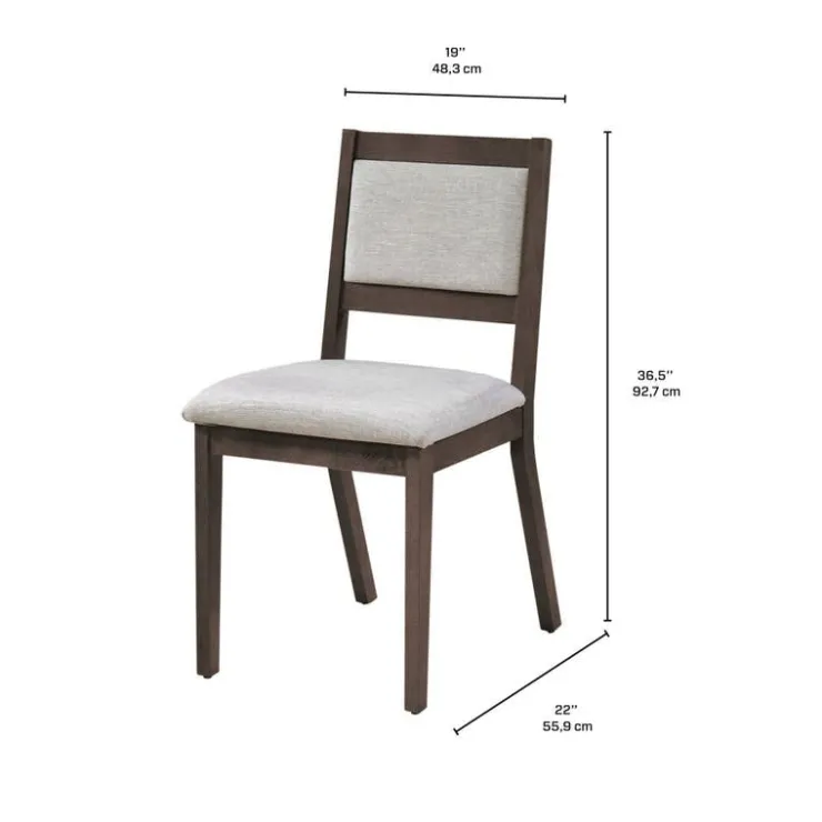 Arboit Poitras Chairs (Set of 2) - SLATE New