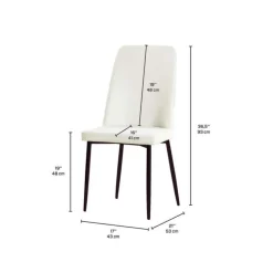 Chairs (Set of 2) - White Discount