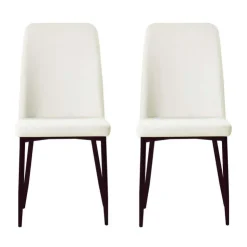 Chairs (Set of 2) - White Discount