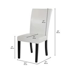 Chairs (Set of 2) - White Clearance