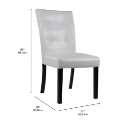 Chairs (Set of 2) - White Hot