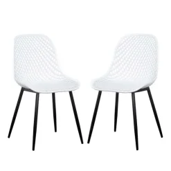 Chairs (Set of 2) - White Best