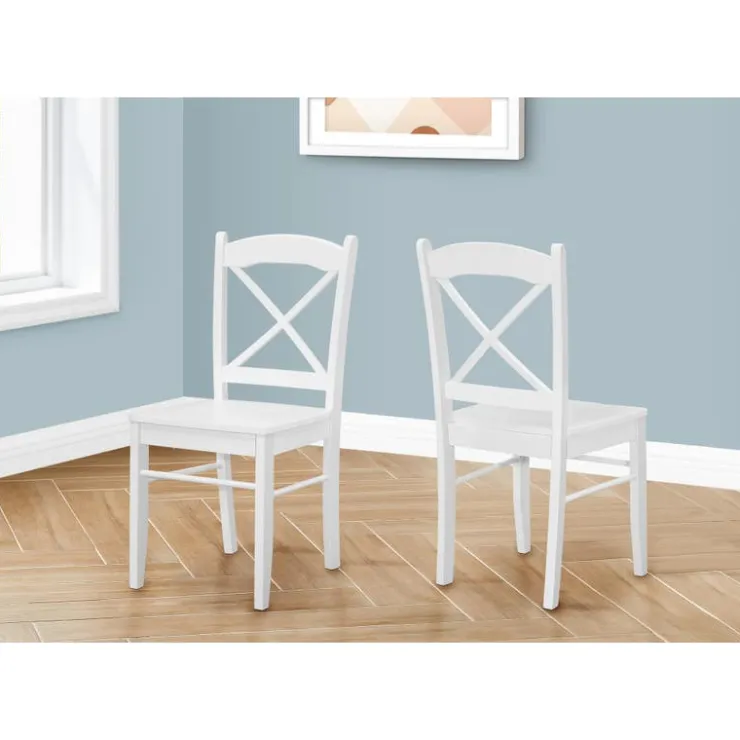 Monarch Chairs (Set of 2) - - White Outlet