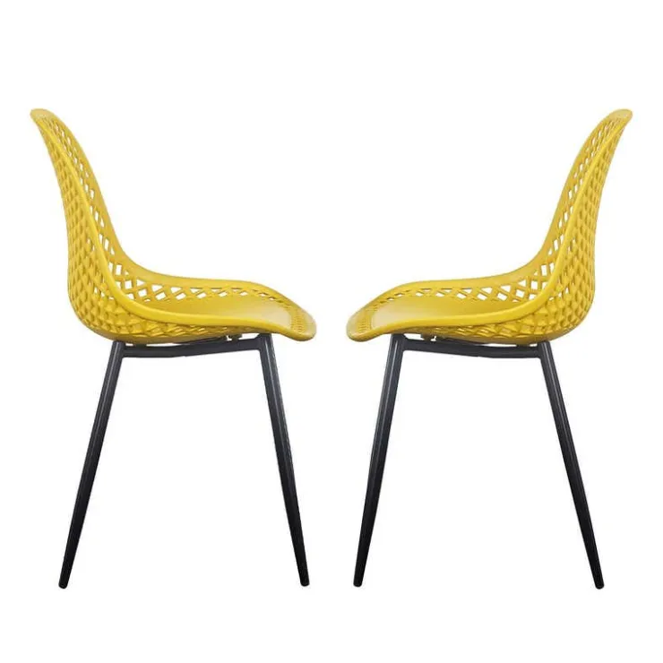 Chairs (Set of 2) - Yellow Online
