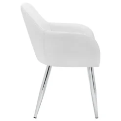 Monarch Chairs with Arms (Set of 2) - - White Hot