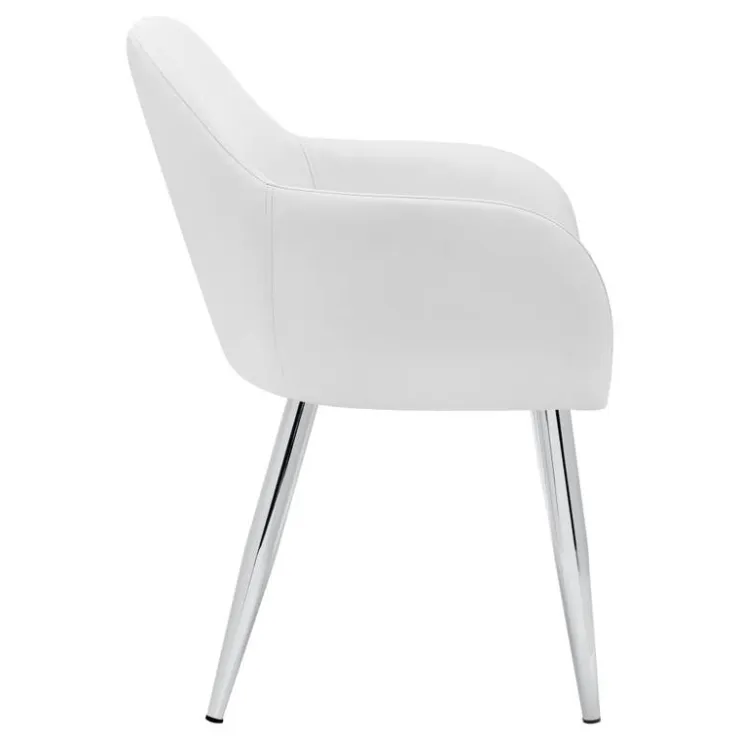 Monarch Chairs with Arms (Set of 2) - - White Hot