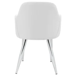 Monarch Chairs with Arms (Set of 2) - - White Hot