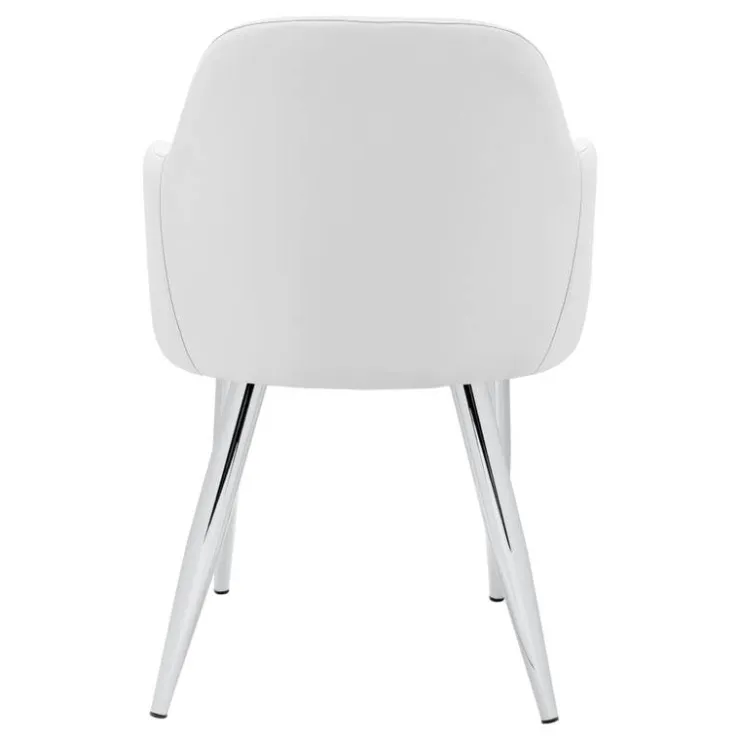 Monarch Chairs with Arms (Set of 2) - - White Hot