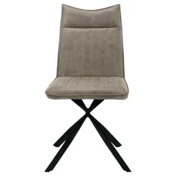 Monarch Chairs with Black Spider Legs (Set of 2) - - Taupe Sale