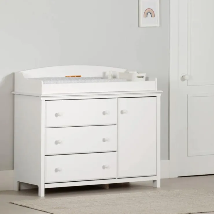 Meubles South Shore Changing Table - South Shore PURE WHITE Discount