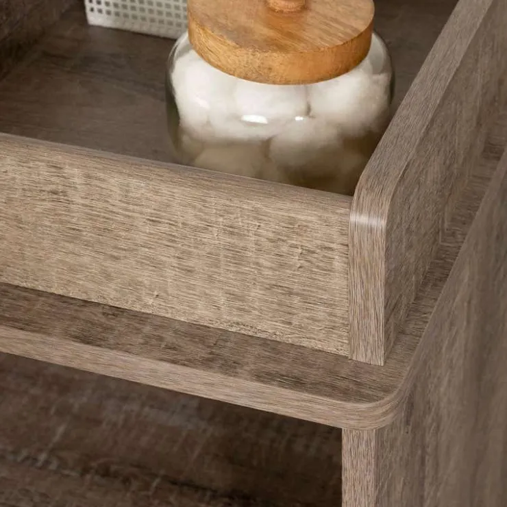 Meubles South Shore Changing Table - South Shore WEATHERED OAK Best