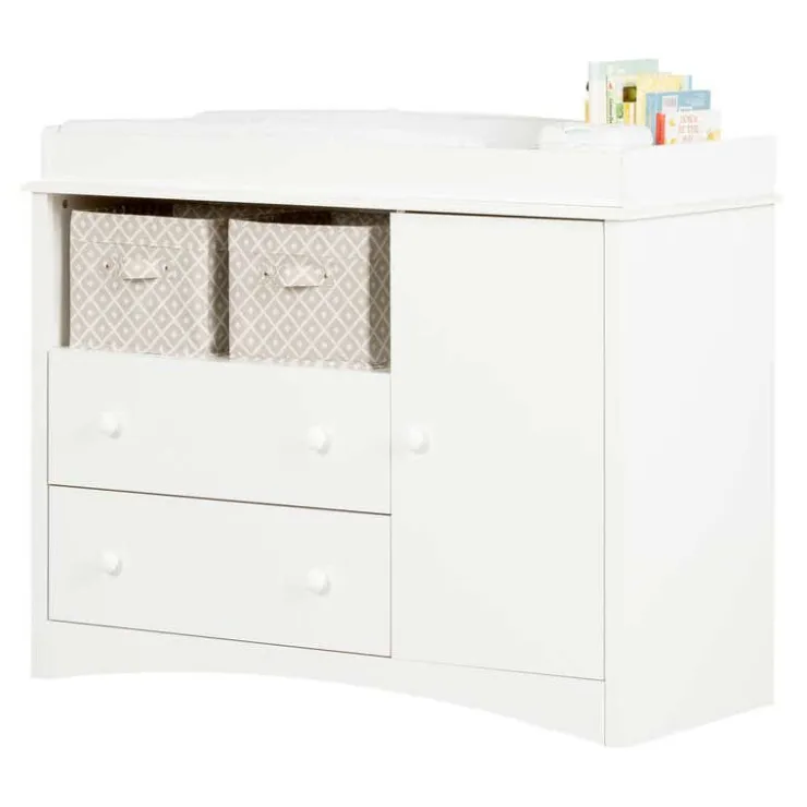 Meubles South Shore Changing Table - South Shore PURE WHITE