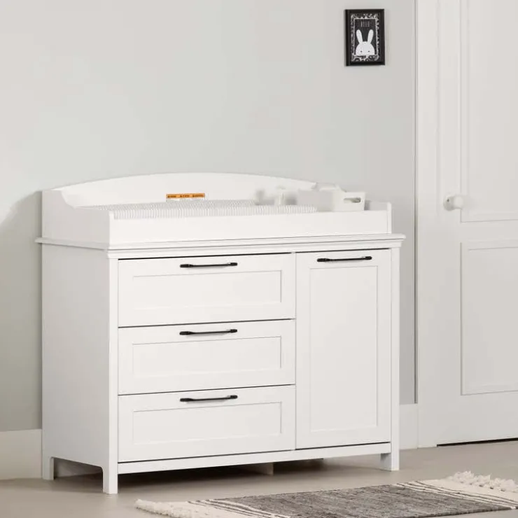 Meubles South Shore Changing Table with Removable Rim - South Shore New
