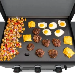 CHARBROIL Propane Gas Griddle with 3 Burners - 36 000 BTU Black Discount