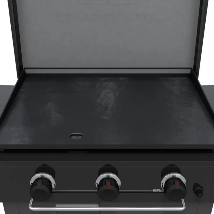 CHARBROIL Propane Gas Griddle with 3 Burners - 36 000 BTU Black Discount