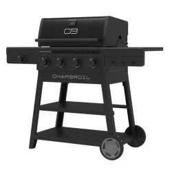 CHARBROIL Propane Gas Grill with 4 Burners - 36 000 BTU Black