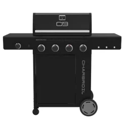 CHARBROIL Propane Gas Grill with 4 Burners - 41 000 BTU Black Best