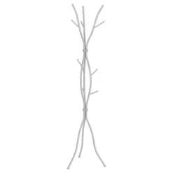 Monarch Coat rack - 8 hooks / branch shaped / contemporary hammered metal - 74
