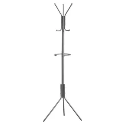 Monarch Coat rack - 68"h / metal Silver Hot
