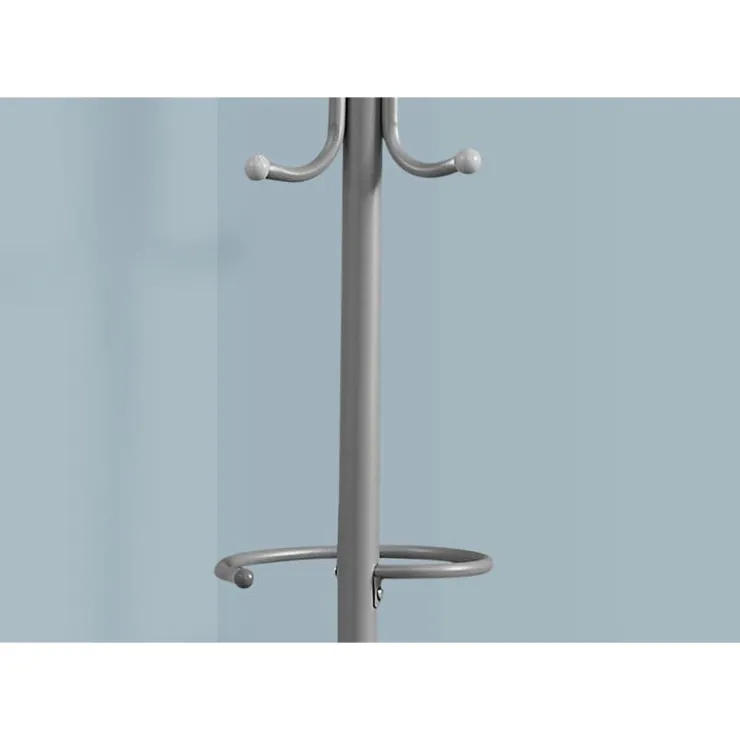 Monarch Coat rack - 68"h / metal Silver Hot