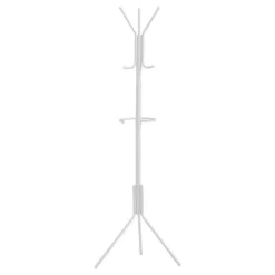 Monarch Coat rack - 68"h / metal White
