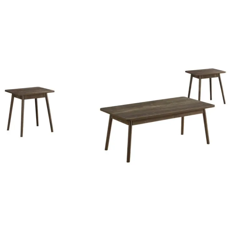 Monarch Coffee Table Set - 3pcs - Brown Sale