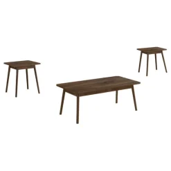 Monarch Coffee Table Set - 3pcs - Walnut Hot