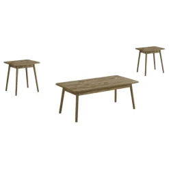 Monarch Coffee Table Set - 3pcs - Brown Outlet