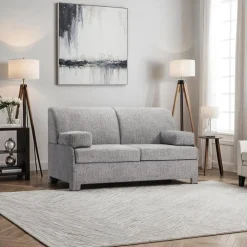 Libra Compact Sleeper Sofa - Dark Grey Medium Grey Hot