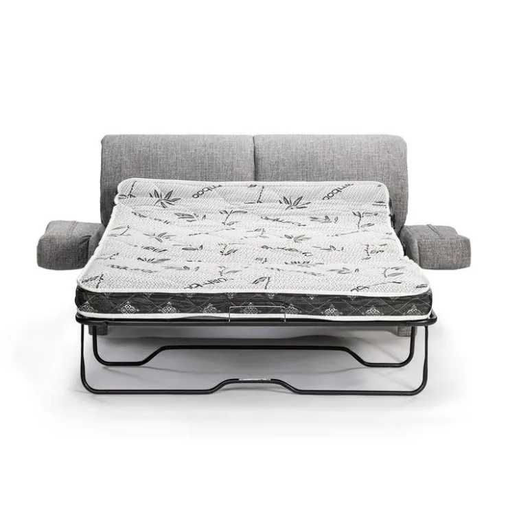 Libra Compact Sleeper Sofa - Dark Grey Medium Grey Hot