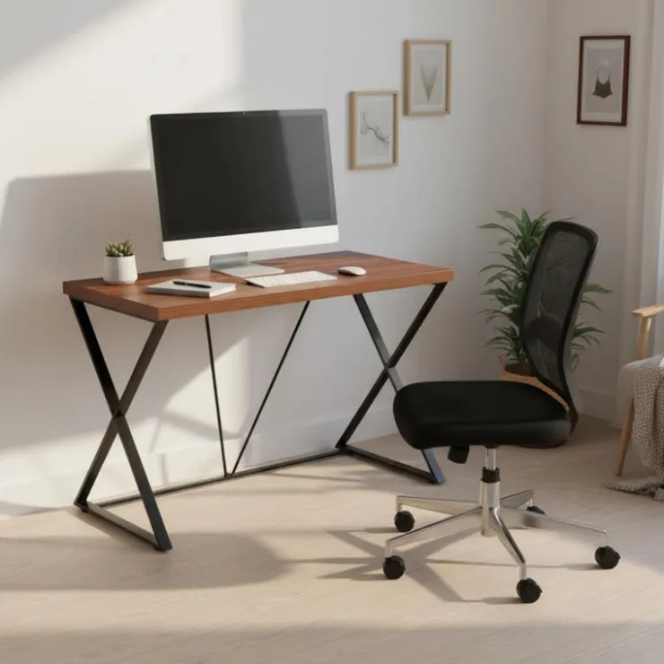 Computer Desk Walnut