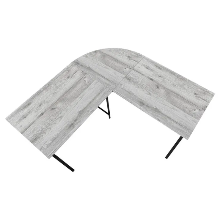 Monarch Computer Desk 55" - Grey Clearance