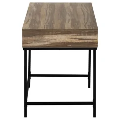 Monarch Computer desk - 2 storage drawers / recessed metal legs - 48