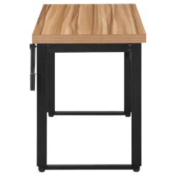 Monarch Computer desk - adjustable height / standing desk / thick table top - 48"l x - Brown Outlet