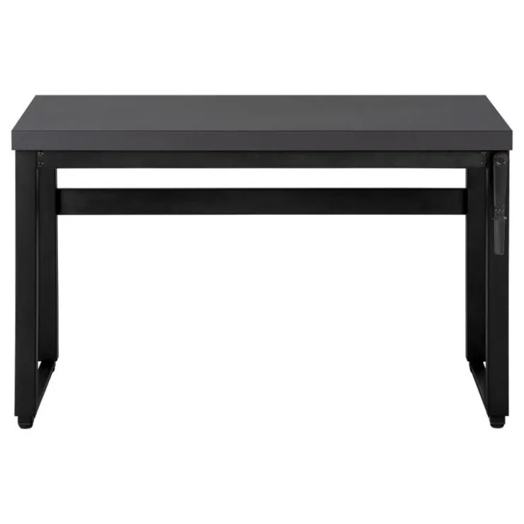 Monarch Computer desk - adjustable height / standing desk / thick table top - 48"l x - Grey