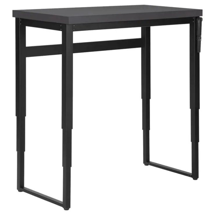 Monarch Computer desk - adjustable height / standing desk / thick table top - 48"l x - Grey