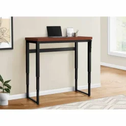 Monarch Computer desk - adjustable height / standing desk / thick table top - 48"l x - Cherry Discount