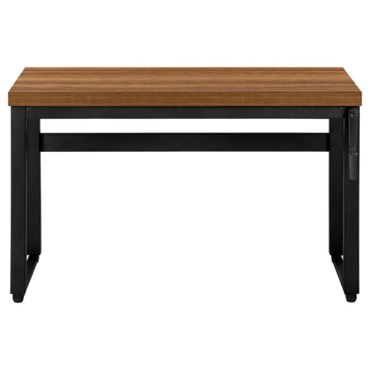 Monarch Computer desk - adjustable height / standing desk / thick table top - 48"l x - Walnut Online