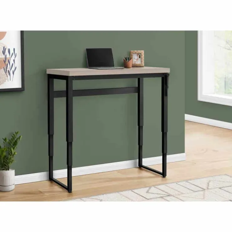 Monarch Computer desk - adjustable height / standing desk / thick table top - 48"l x - Taupe Discount