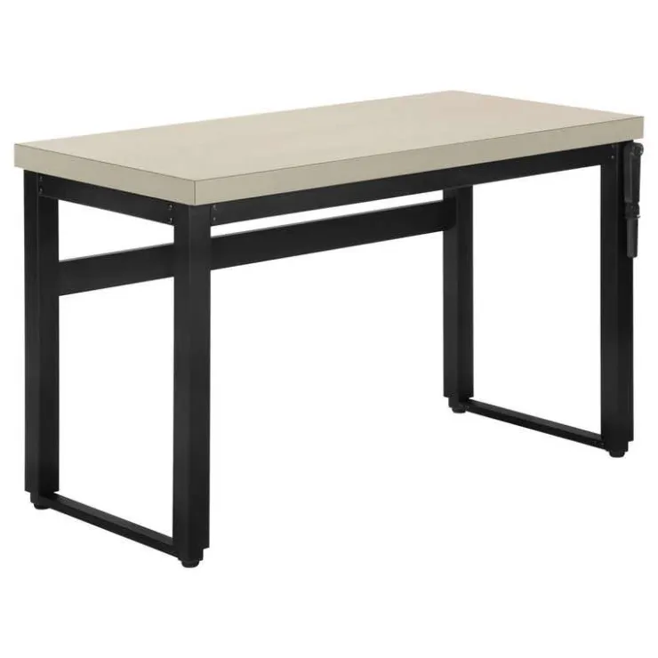 Monarch Computer desk - adjustable height / standing desk / thick table top - 48"l x - Taupe Discount