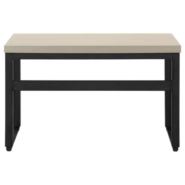 Monarch Computer desk - adjustable height / standing desk / thick table top - 48"l x - Taupe Discount