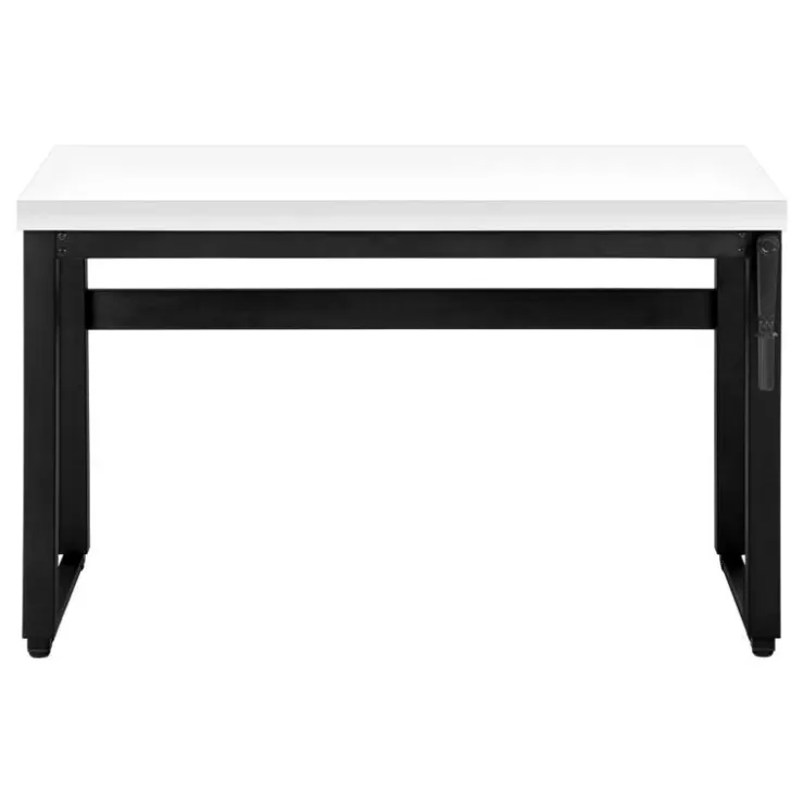 Monarch Computer desk - adjustable height / standing desk / thick table top - 48"l x - White Discount