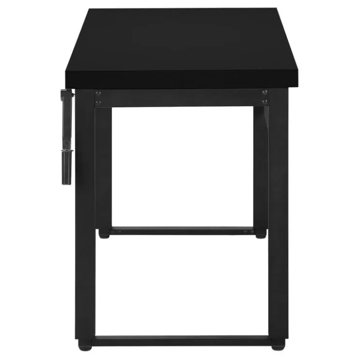 Monarch Computer desk - adjustable height / standing desk / thick table top - 48"l x - Black Outlet