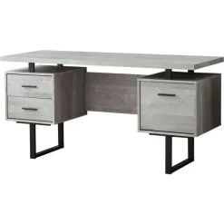 Monarch Computer desk / - Grey Best