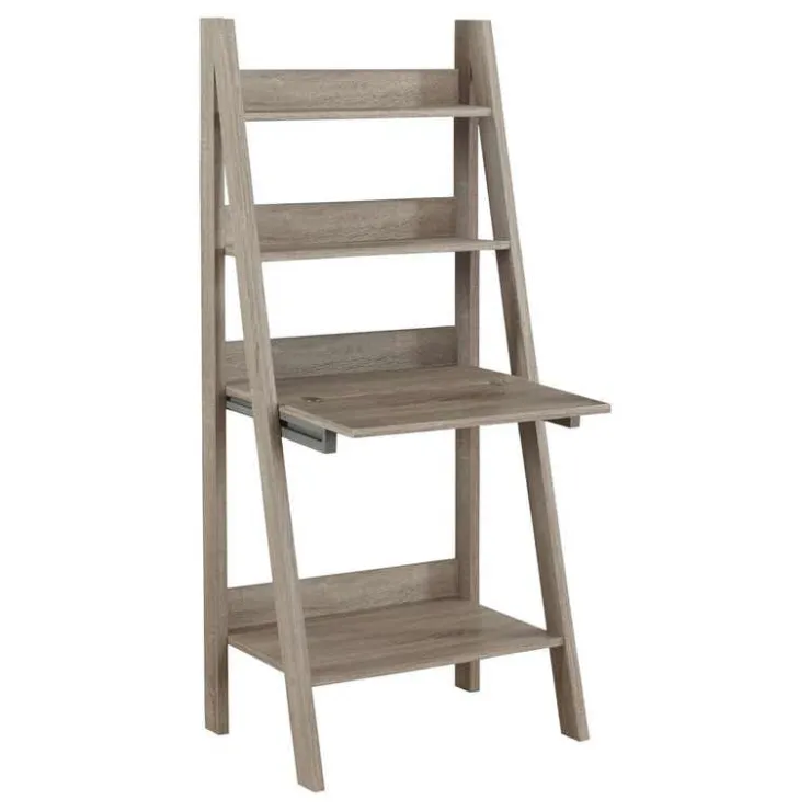 Monarch Computer desk - 61"h / ladder style - Dark Taupe Online