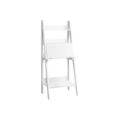 Monarch Computer desk - 61"h / ladder style - White Best