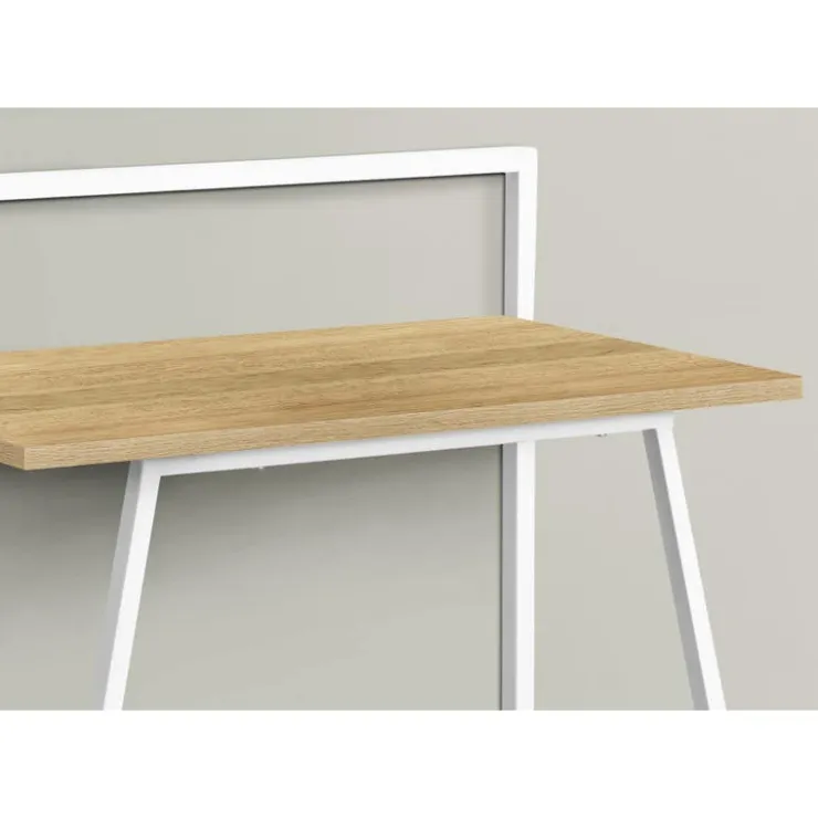 Monarch Computer desk - juvenile / small writing or laptop table / modern style - 30" - Natural Outlet