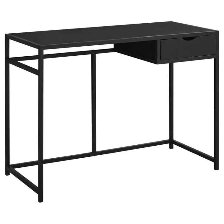 Monarch Computer desk - 42"l / / metal - Black Clearance
