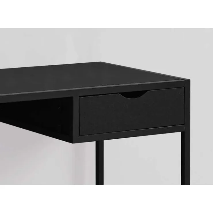 Monarch Computer desk - 42"l / / metal - Black Clearance